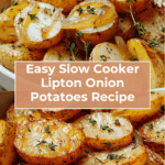 Savory Slow Cooker Lipton Onion Potatoes Recipe