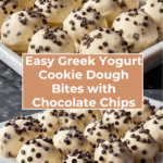 Greek Yogurt Cookie Dough Bites Recipe