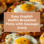 English Muffin Breakfast Pizza Recipe