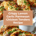 Irresistible Lemon Garlic Parmesan Chicken Tenders Recipe