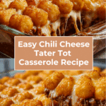 Chili Cheese Tater Tot Casserole Recipe