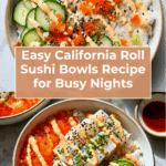 Easy California Roll Sushi Bowls Recipe