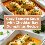 Best Tomato Soup with Cheddar Bay Dumplings Recipe