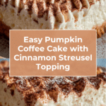Pumpkin Coffee Cake Recipe