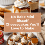 No Bake Mini Biscoff Cheesecakes Recipe