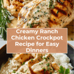 Easy Ranch Chicken Crockpot Recipe for Busy Nights Recipe