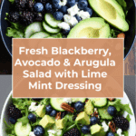 Blackberry, Avocado, and Arugula Salad: A Fresh Delight!