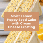 Moist Lemon Poppy Seed Cake Recipe