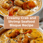 Crab and Shrimp Seafood Bisque Recipe