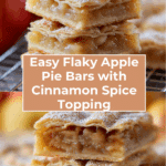 Flaky Apple Pie Bars Recipe