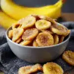 Cinnamon Sugar Air Fryer Banana Chips Recipe