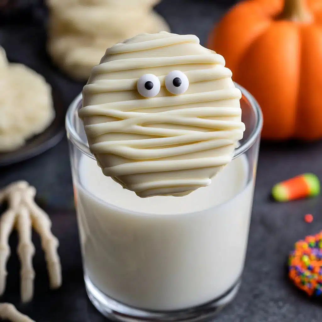 Easy Spooky Chocolate Covered Halloween Dipped Oreos Recipe - Recipe Image