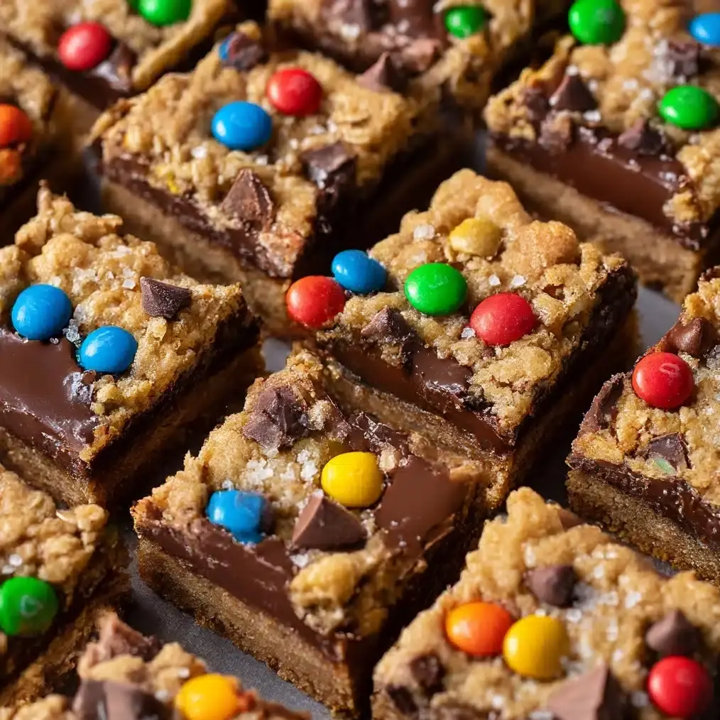 Monster Cookie Bars Recipe