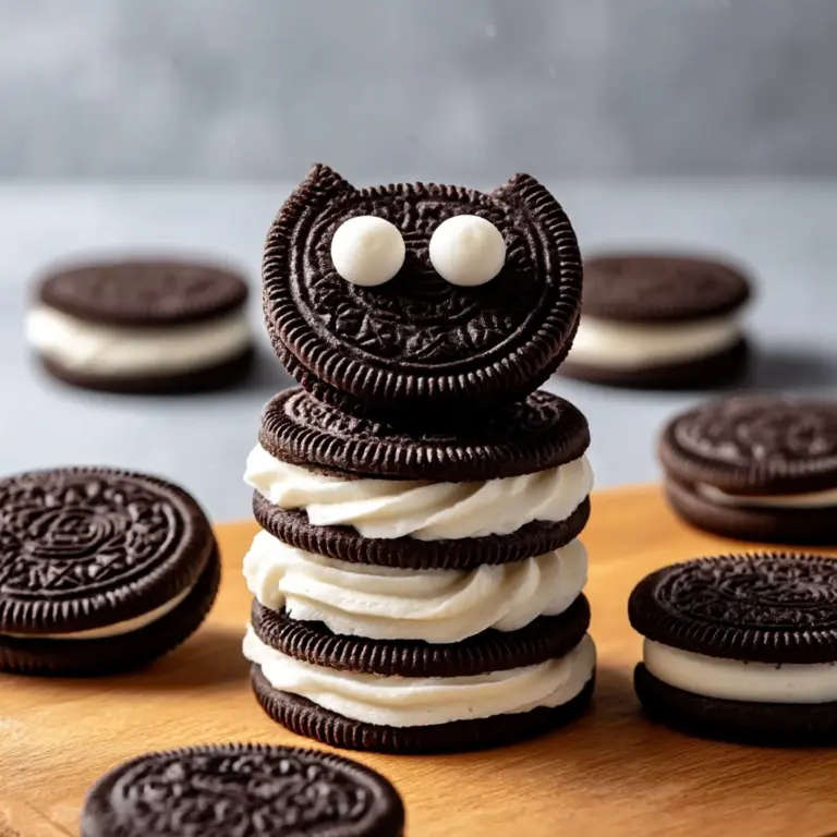 Bat Oreos: Fun No-Bake Halloween Treats for Everyone! Recipe