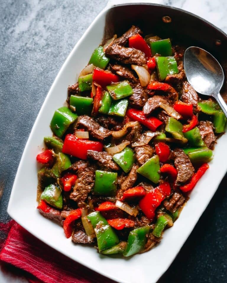 Chinese Pepper Steak with Onions: Sizzling Beef Stir-Fry Recipe