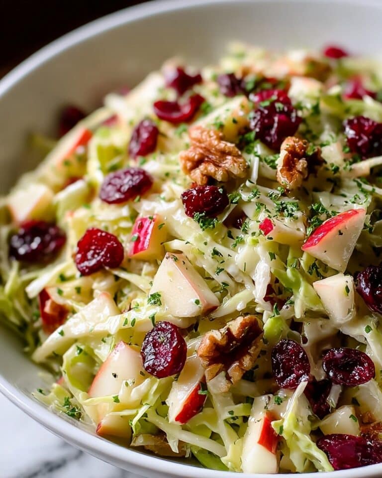 Cranberry Apple Coleslaw Recipe