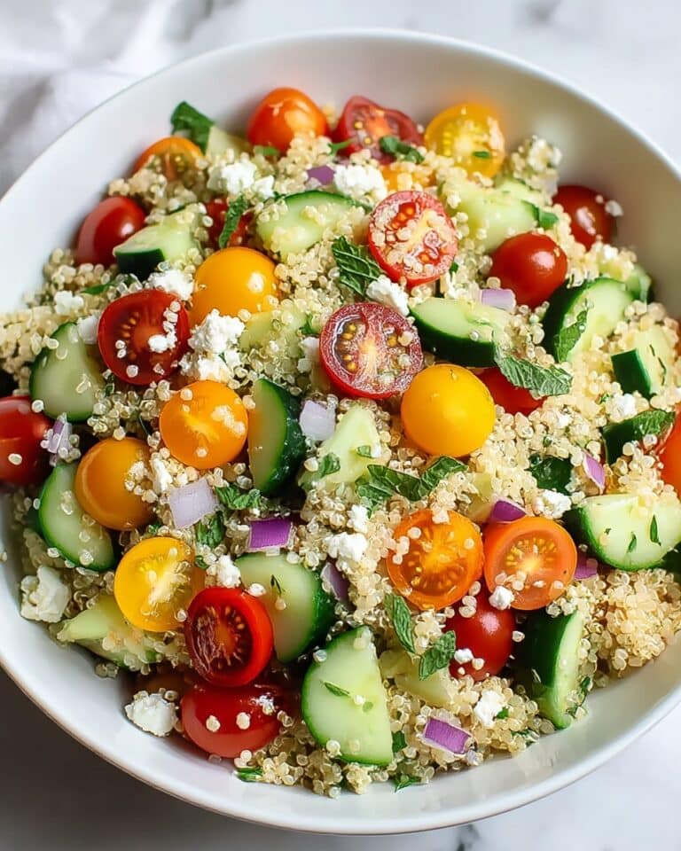 Lemon Herb Quinoa Salad Recipe