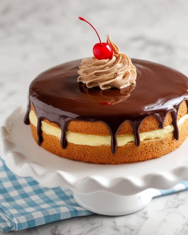 Boston Cream Pie Recipe