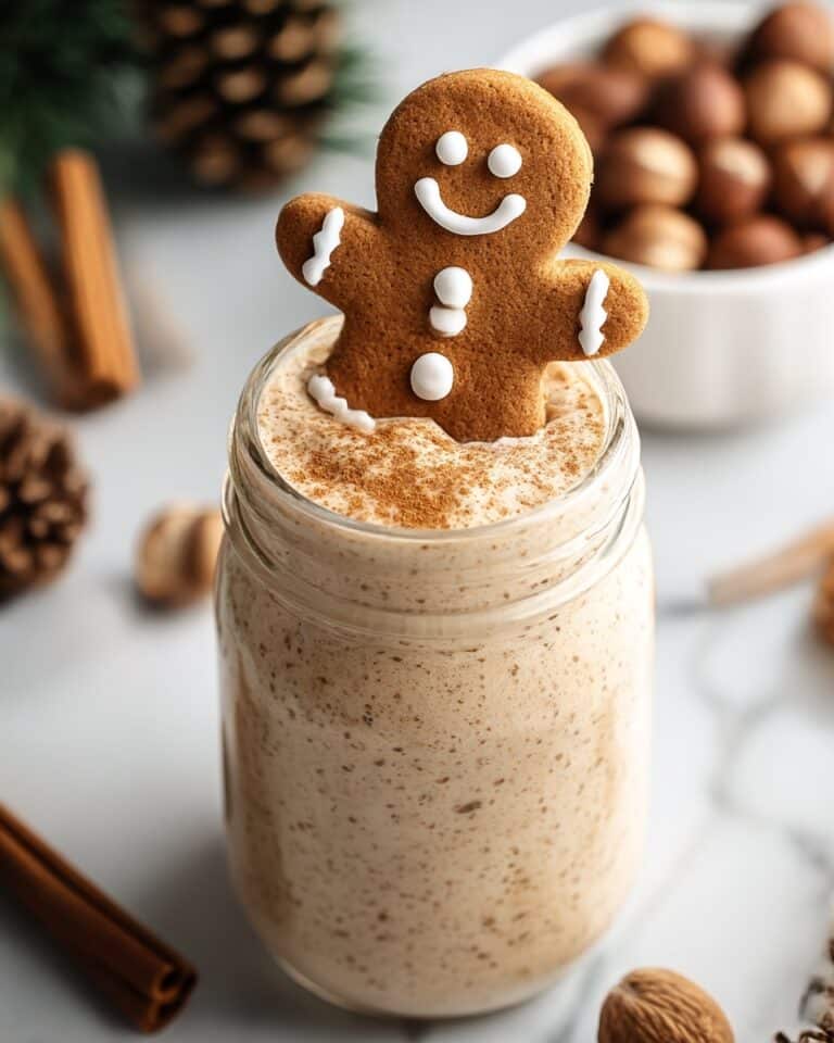 Gingerbread Cookie Overnight Oats Recipe