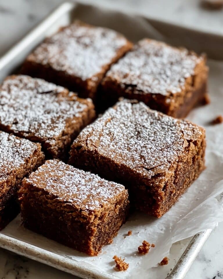 Gingerbread Brownies Recipe