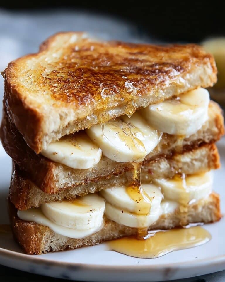 Honey Banana Grilled Cheese Sandwich Recipe