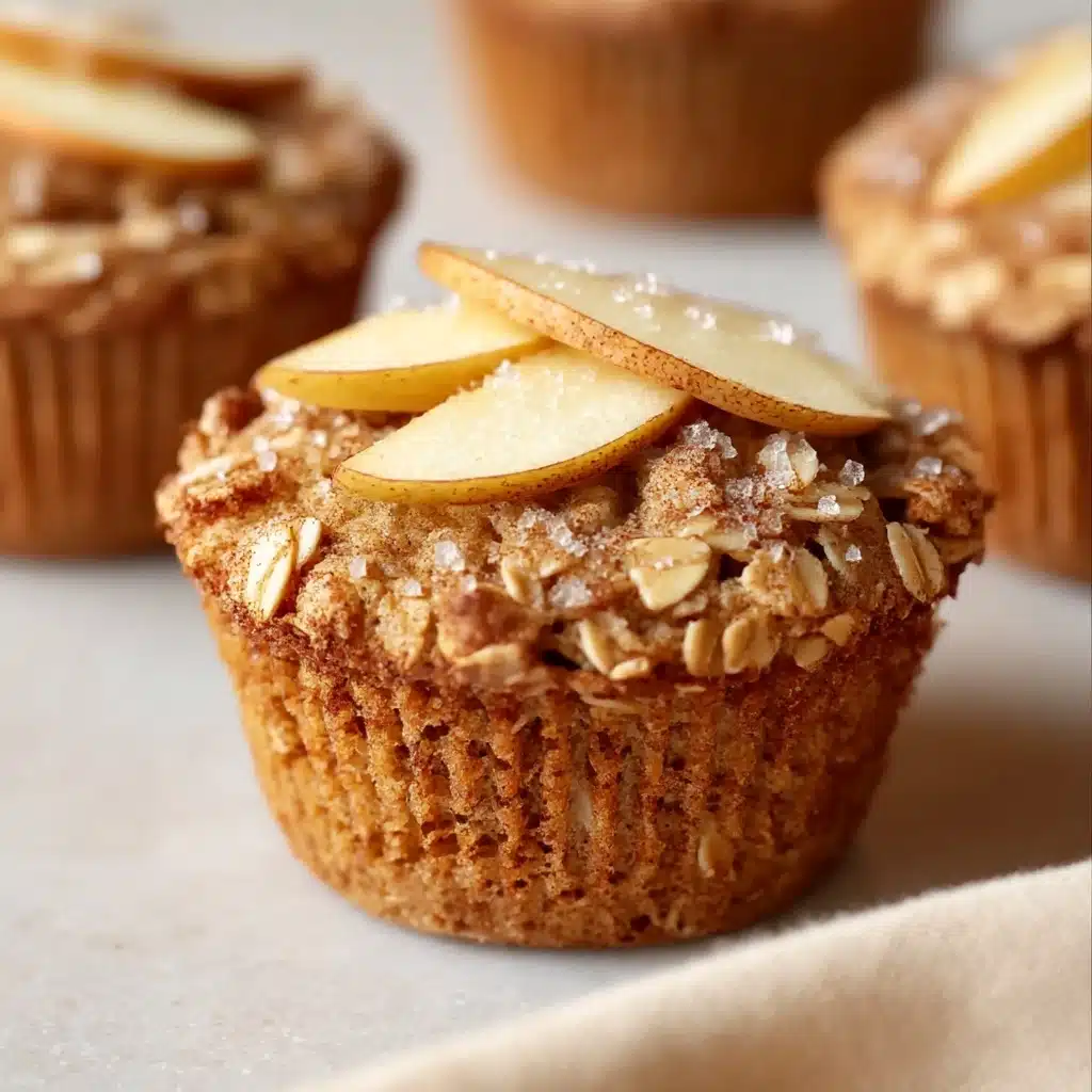 Tasty Baked Apple Cinnamon Oatmeal Cups Recipe - Recipe Image