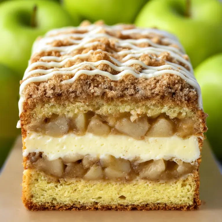 Apple Crisp Cheesecake Bread Recipe