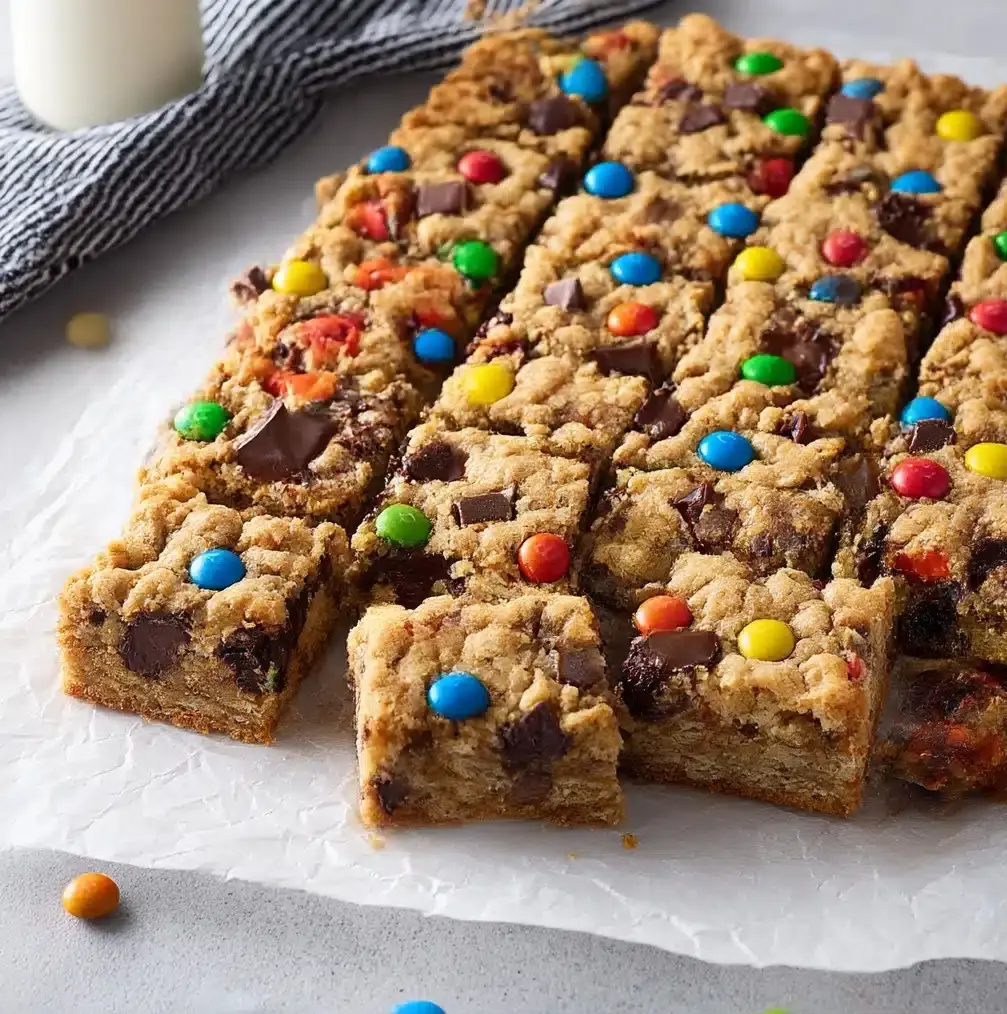 Monster Cookie Bars Recipe