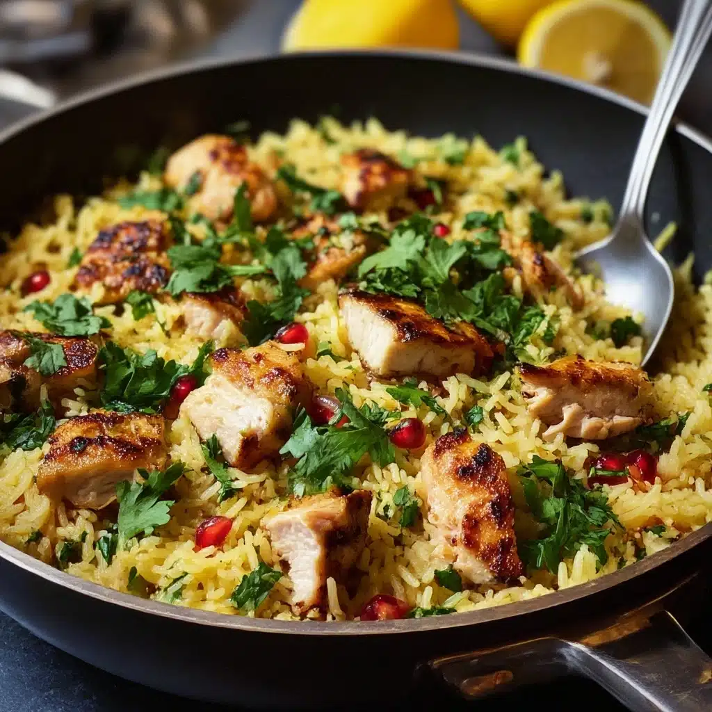 Persian-Style Chicken Pilaf Recipe - Recipe Image