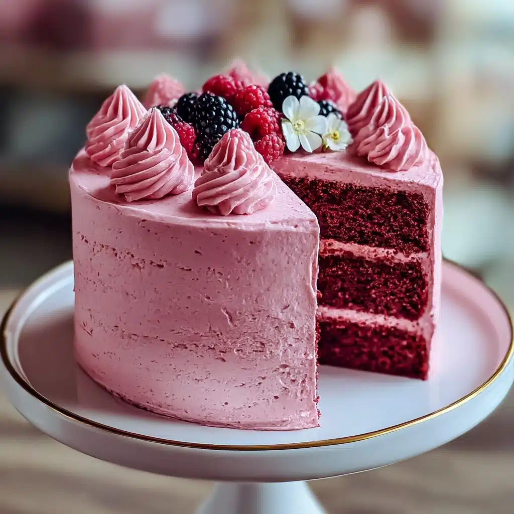 Mother’s Day Pink Velvet Cake Recipe - Recipe Image