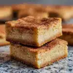 Chewy Snickerdoodle Cookie Bars Recipe