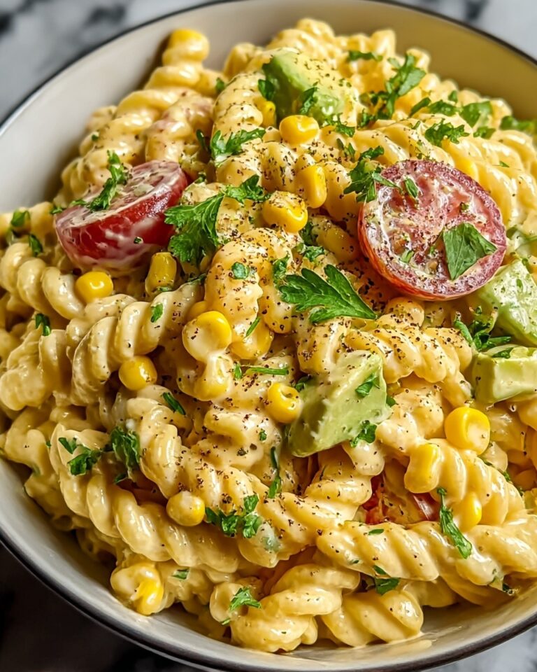 Mexican Street Corn Pasta Salad Recipe