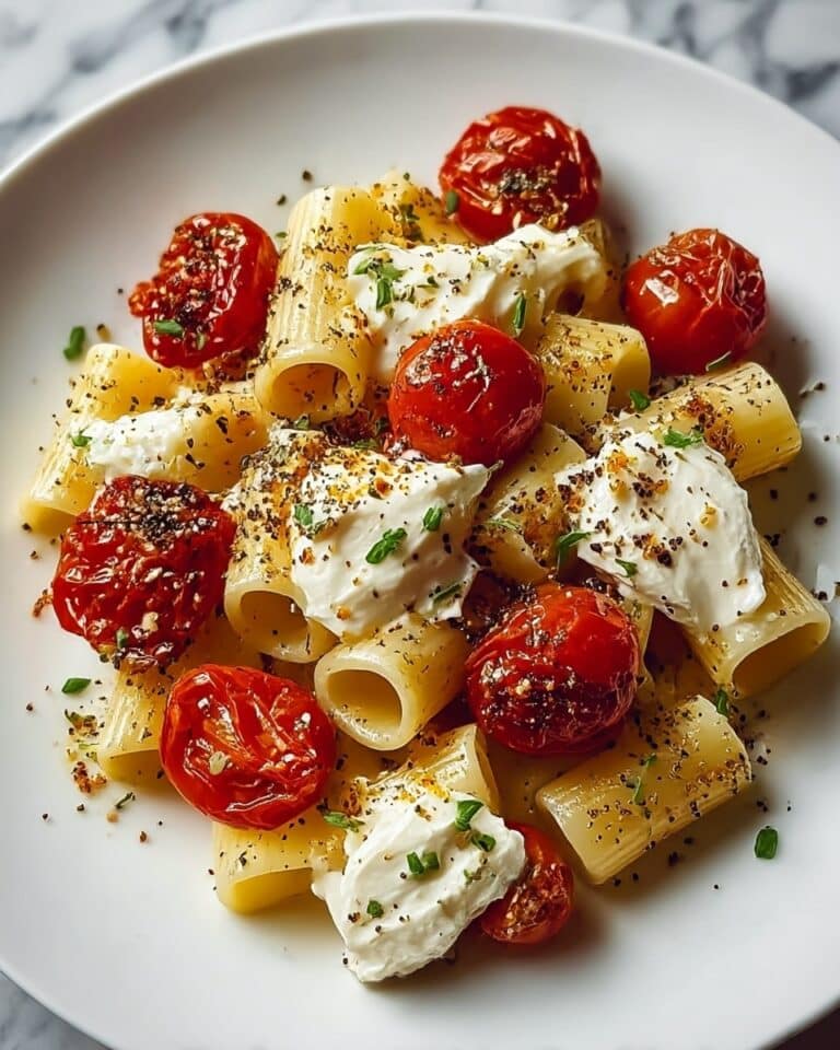 Roasted Tomato Garlic Pasta Recipe
