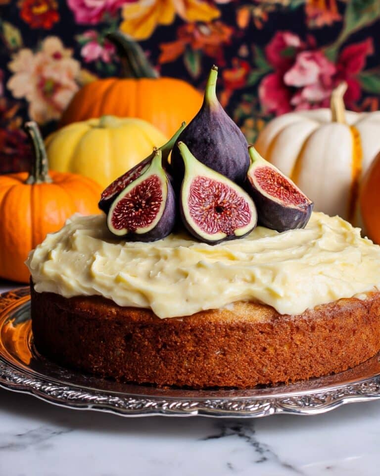 Orange Cardamom Fig Cake Recipe