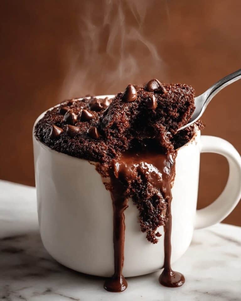 Microwave Mug Brownie – Gooey, Fast & Dorm-Safe Recipe