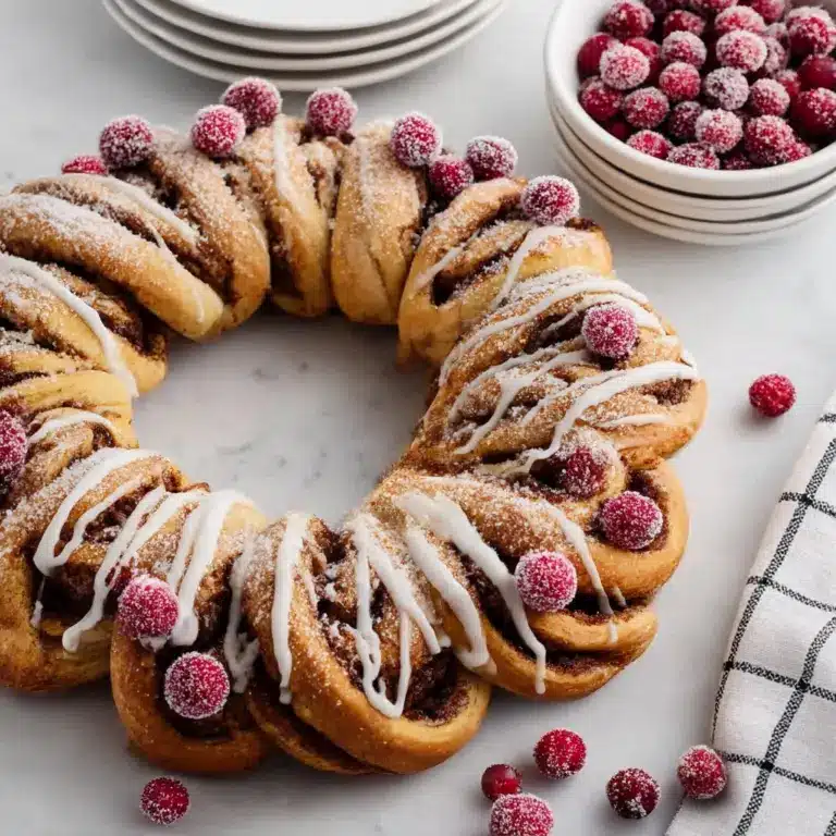 Gluten-Free Cinnamon Roll Wreath Recipe