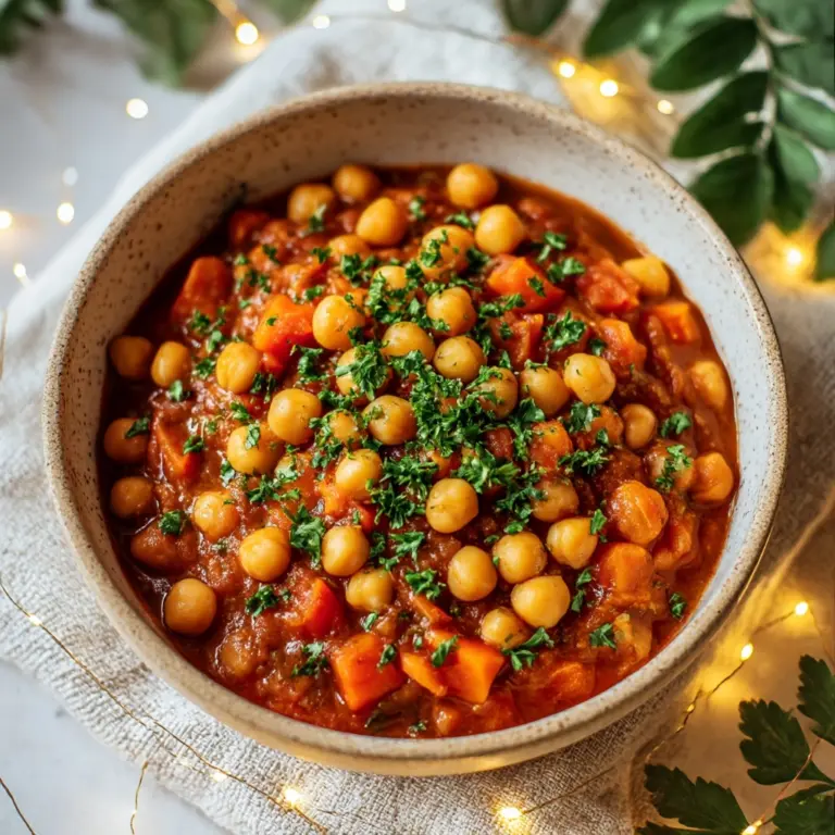 Crockpot Chickpea Stew Recipe