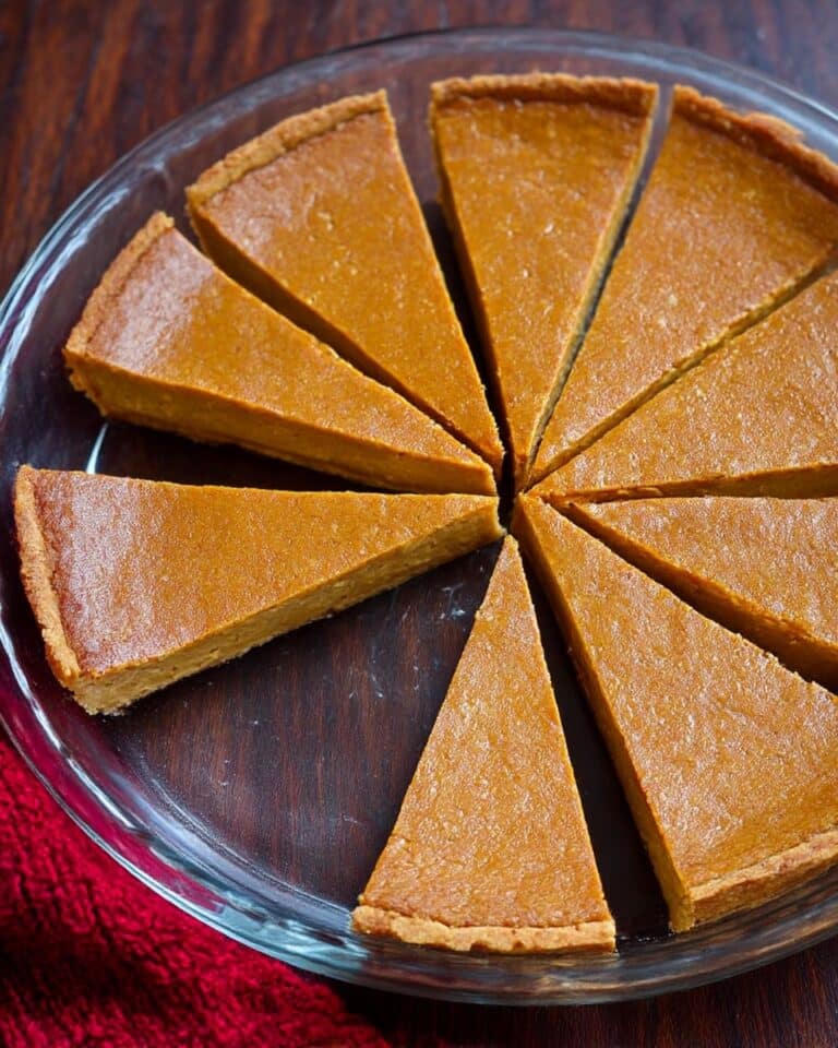 Crustless Pumpkin Pie Recipe