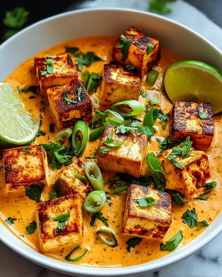 Tofu in Creamy Coconut Sauce Recipe