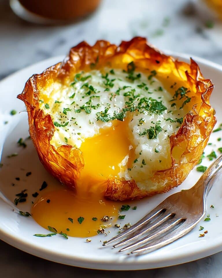 Baked Cottage Cheese Eggs Recipe