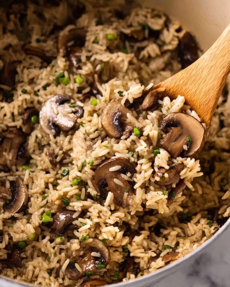 Mushroom Rice Pilaf Recipe