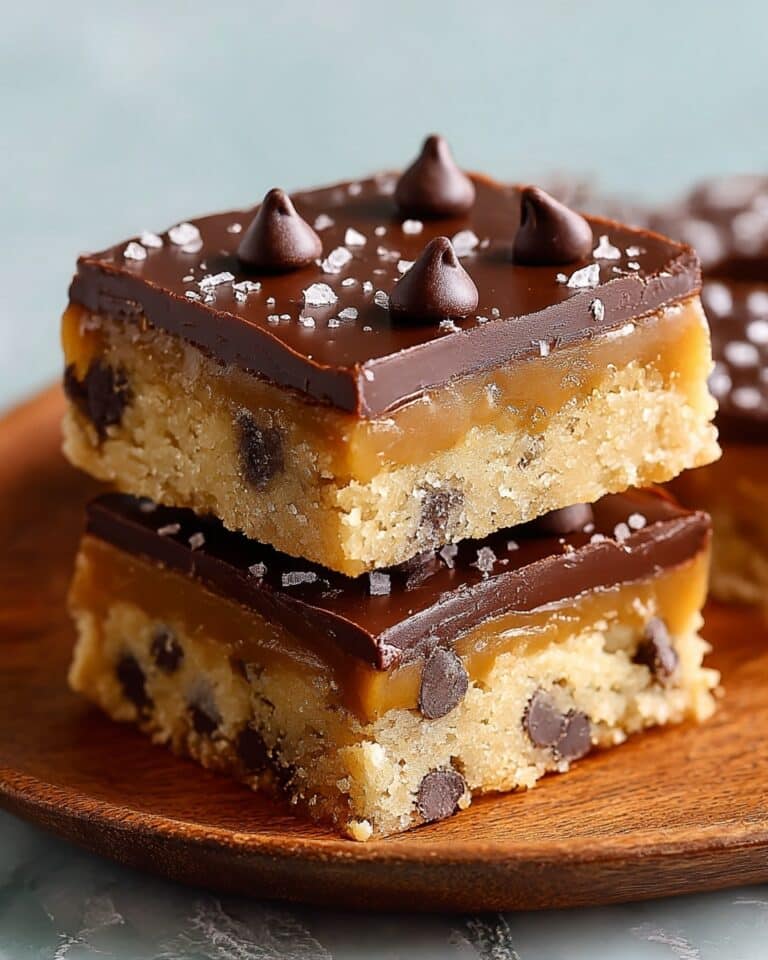 Easy Caramel Cookie Bars Recipe