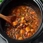 Crock Pot Sweet Potato Black Bean Chili Recipe
