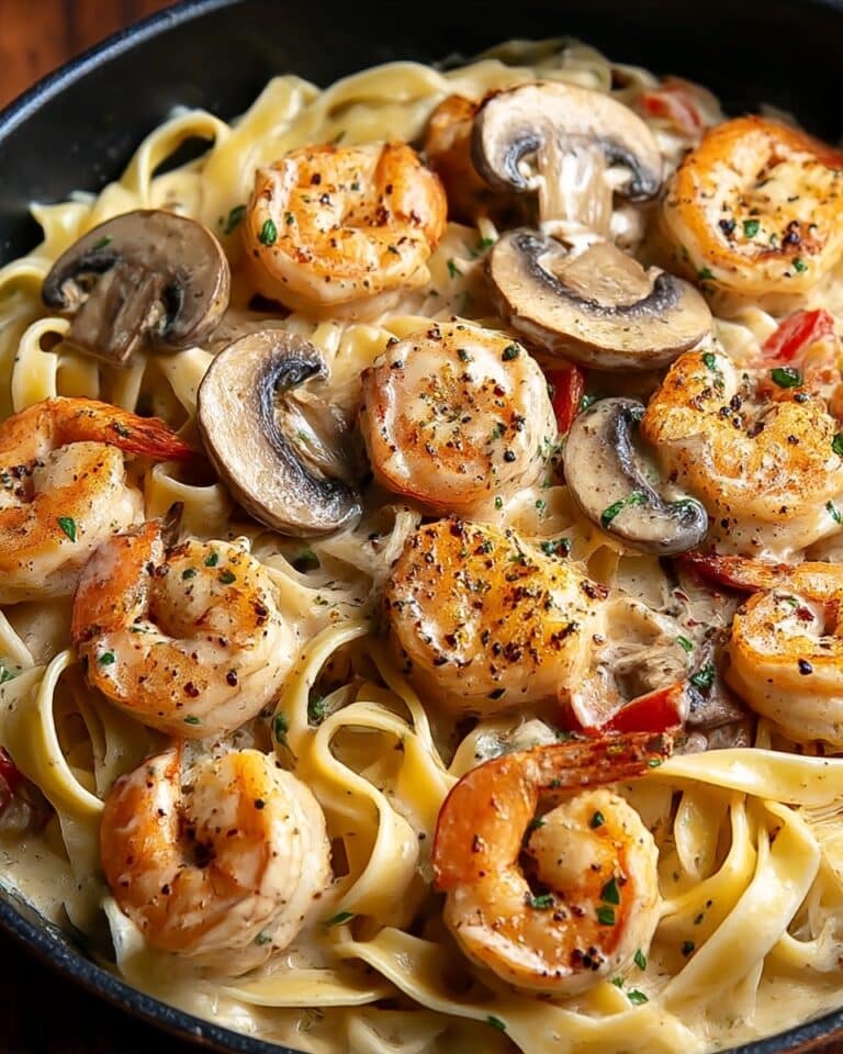 Blackened Shrimp Stroganoff Recipe
