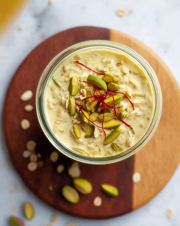 Indian Overnight Oats Recipe