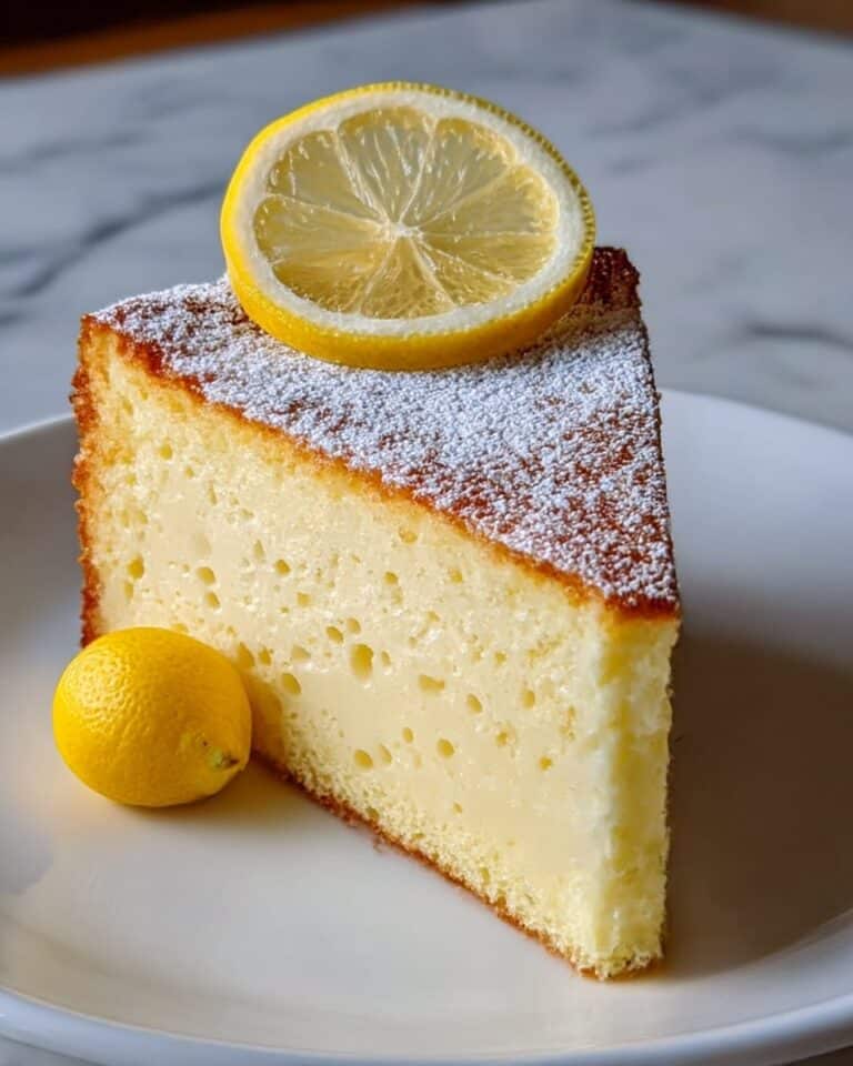 The Best Lemon Custard Cake Recipe