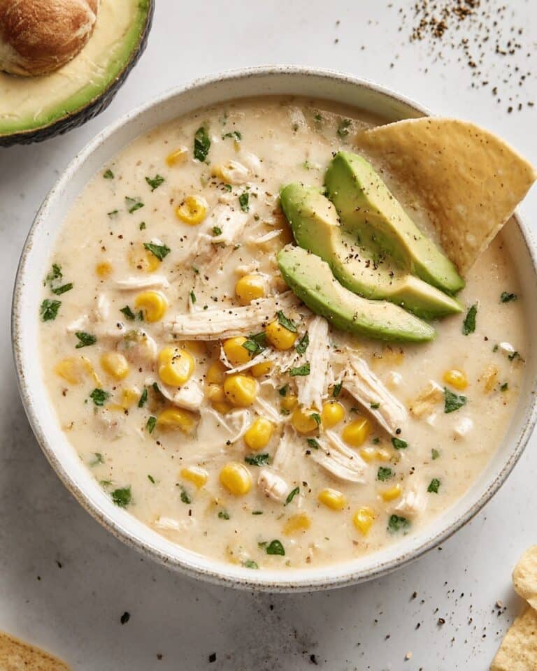 Mexican Street Corn White Chicken Chili Recipe