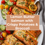 Salmon with Crispy Potatoes and Broccoli Recipe