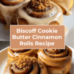 Biscoff Cookie Butter Cinnamon Rolls Recipe