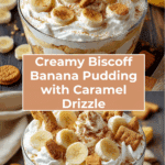 Biscoff Banana Pudding with Caramel